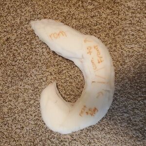 Unfinished furry tail